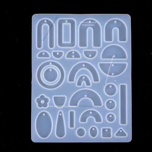 Jewelry pendent Earring Silicone Mould